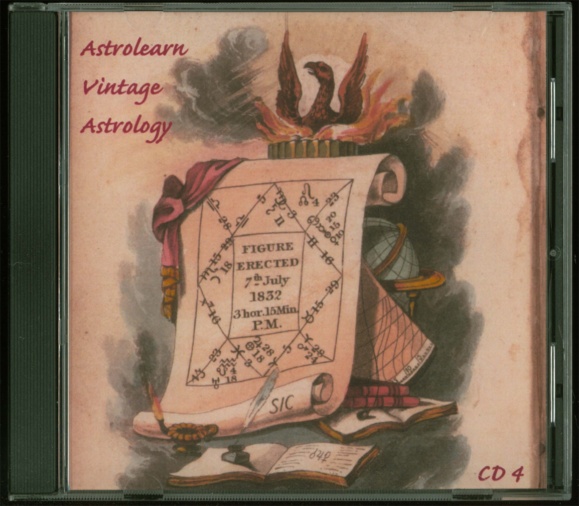 Astrolearn Vintage Astrology CD 4 Front cover