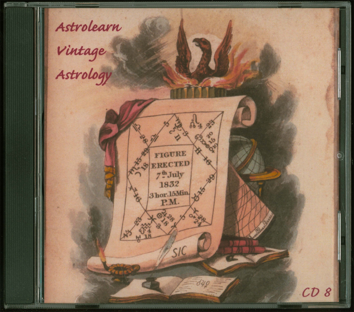 Astrolearn Vintage Astrology CD 8 front cover