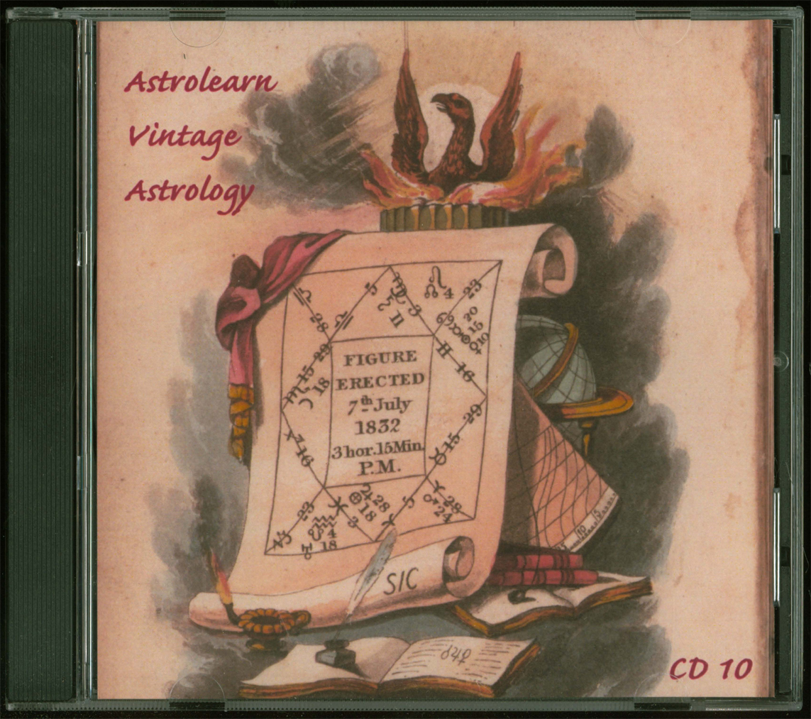 Astrolearn Vintage Astrology CD 10 Front cover