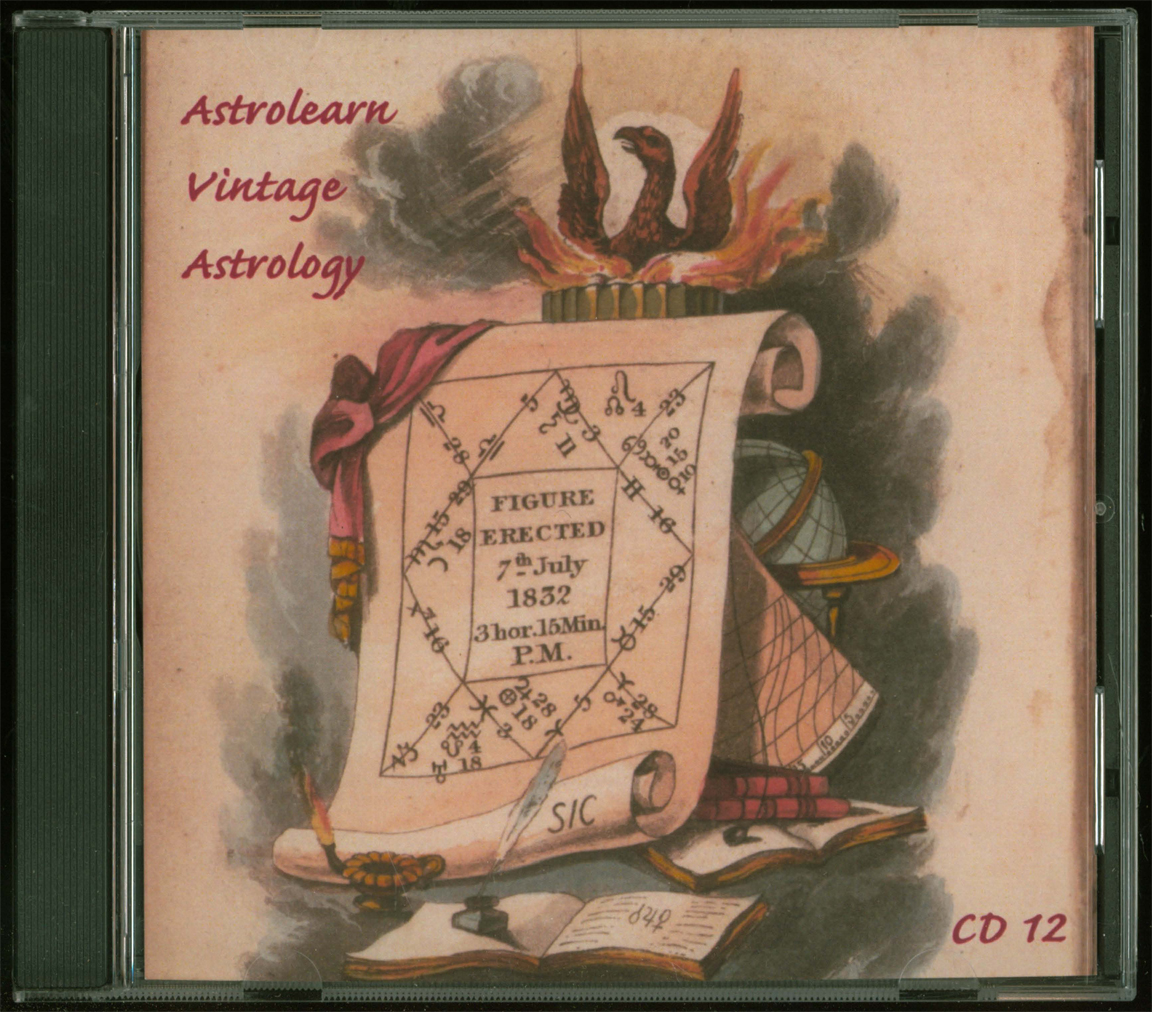 Astrolearn Vintage Astrology CD 12 Front cover