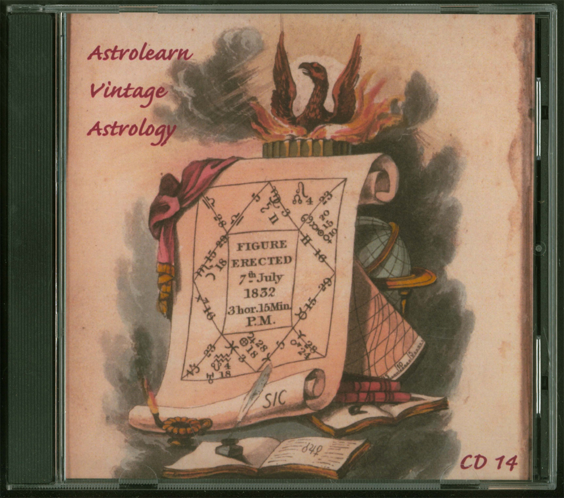 Astrolearn Vintage Astrology CD 14 Front cover