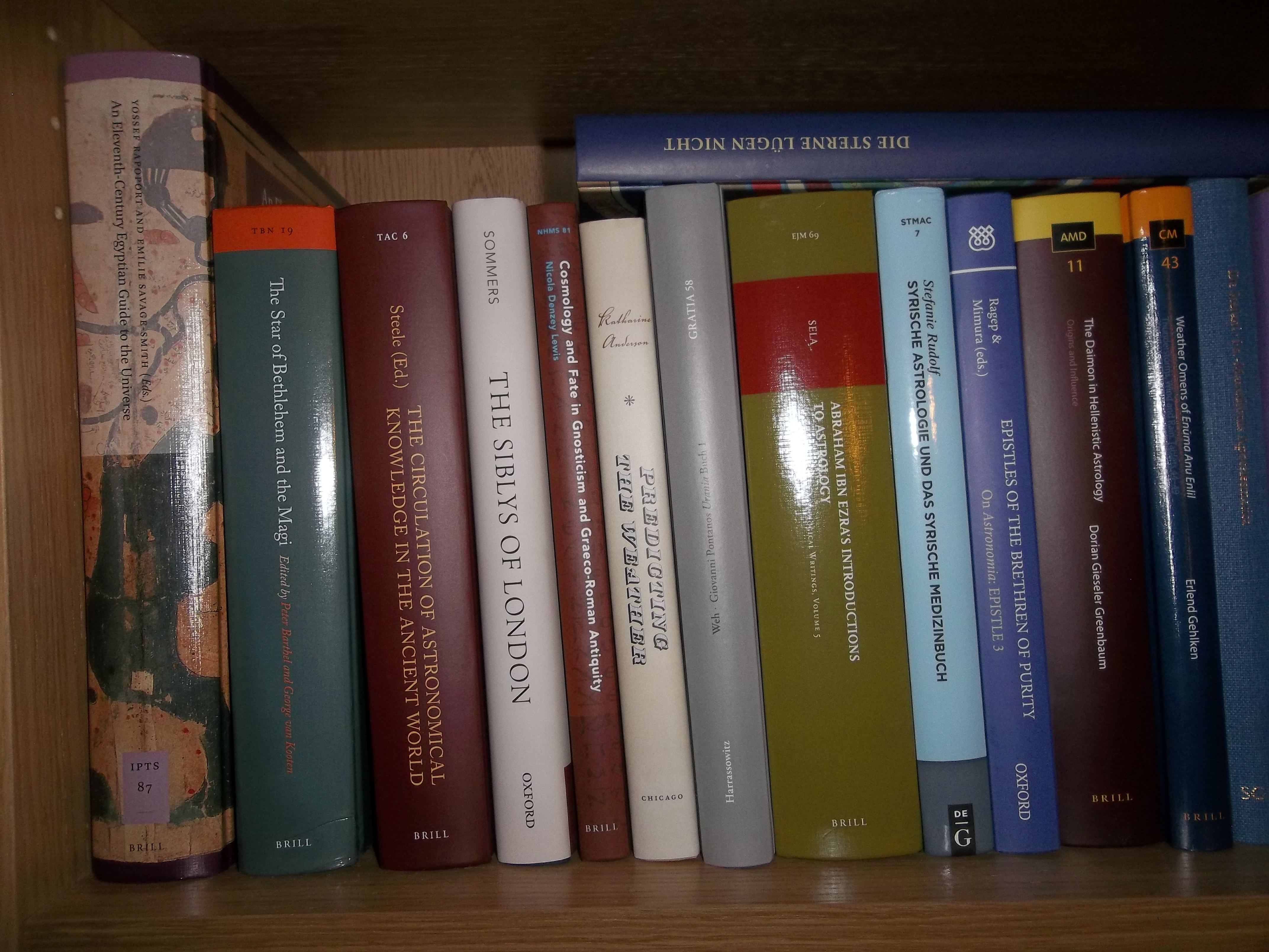Geoffrey Dean books shelved 016