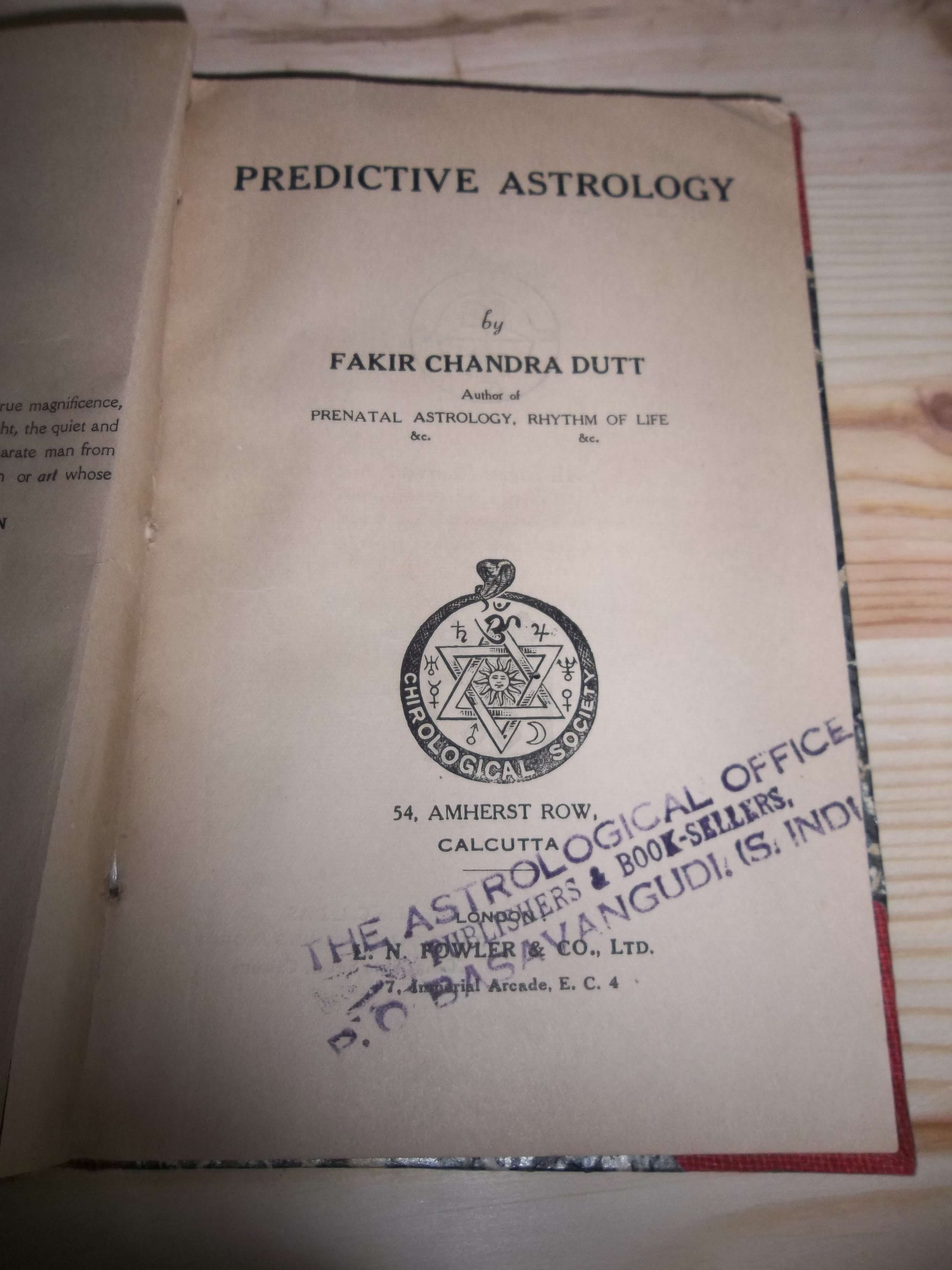 Indian astrology older books 006