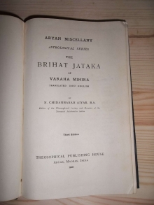 Indian astrology older books 003