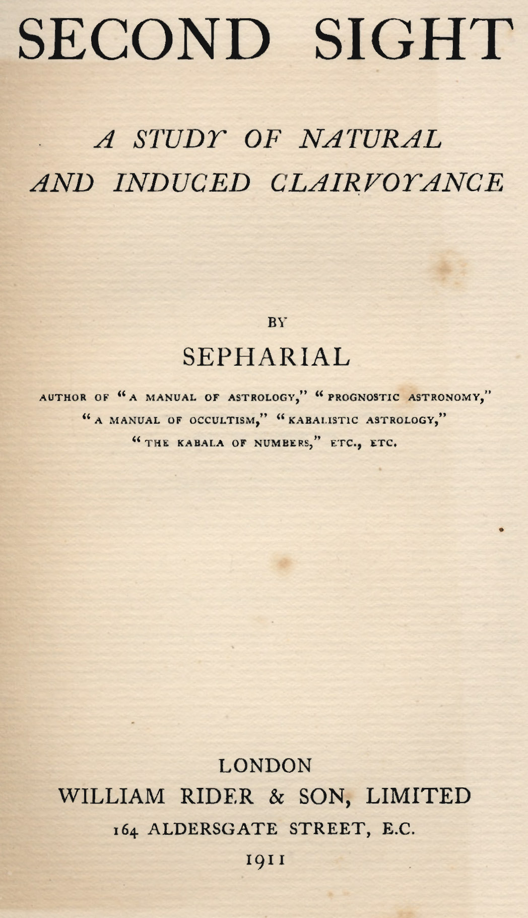 Sepharial Second Sight_Page_2