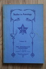 Elman Bacher - Studies in Astrology, Volume IX