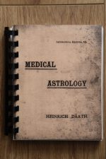 Heinrich Däath - Medical Astrology (comb-bound reprint)