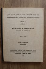 Michel & Françoise Gauquelin – Birth and Planetary Data Series A Volume 4: Painters & Musicians