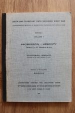 Michel et Françoise Gauquelin - Birth and Planetary Data Series C Volume 1: Profession - Heredity, Copy 2