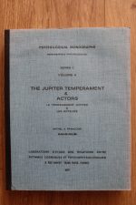 Michel & Françoise Gauquelin – Psychological Monographs Series C Volume 4: The Jupiter Temperament & Actors, Copy 2