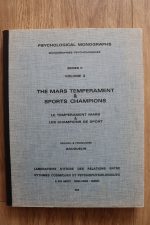 Michel et Françoise Gauquelin – Psychological Monographs Series C Volume 2: The Mars Effect and Sports Champions, Copy 2