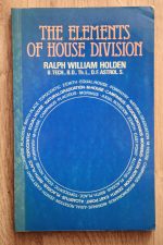 Ralph William Holden - The Elements of House Division 1977, Copy 1
