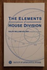 Ralph William Holden - The Elements of House Division, FAS reprint