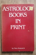 Para Research - Astrology Books in Print 1981
