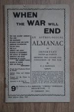 P. J. Harwood - When the War Will End: an Astrological Almanac 1941