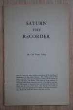 Carl Payne Tobey – Saturn the Recorder 1953, Copy 2