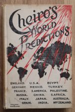 Cheiro - Cheiro's World Predictions 1928 SIGNED
