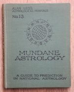 H. S. Green – Mundane or National Astrology 1911, Copy 2
