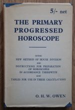 O. H. W. Owen – The Primary Progressed Horoscope 1932, Copy 3 ASSOCIATION COPY
