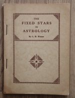 L. H. Weston - The Fixed Stars in Astrology 1937