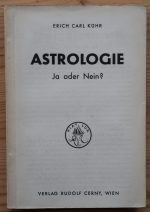 Erich Carl Kühr - Astrologie: Ja oder Nein? 1949, Copy 1