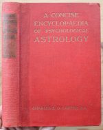 Charles Carter - A Concise Encyclopaedia of Psychological Astrology 1924, Copy 2