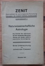 Johannes Classen - Naturwissenschaftliche Astrologie 1931