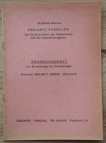 Reinhold Ebertin - Ereignis-Tabellen für die Korrektur der Geburtszeit und die Zukunftsprognose: Ergänzungsheft zur Berechnung des Sonnenbogen