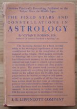 Vivian E. Robson - The Fixed Stars and Constellations in Astrology 1931, Copy 2