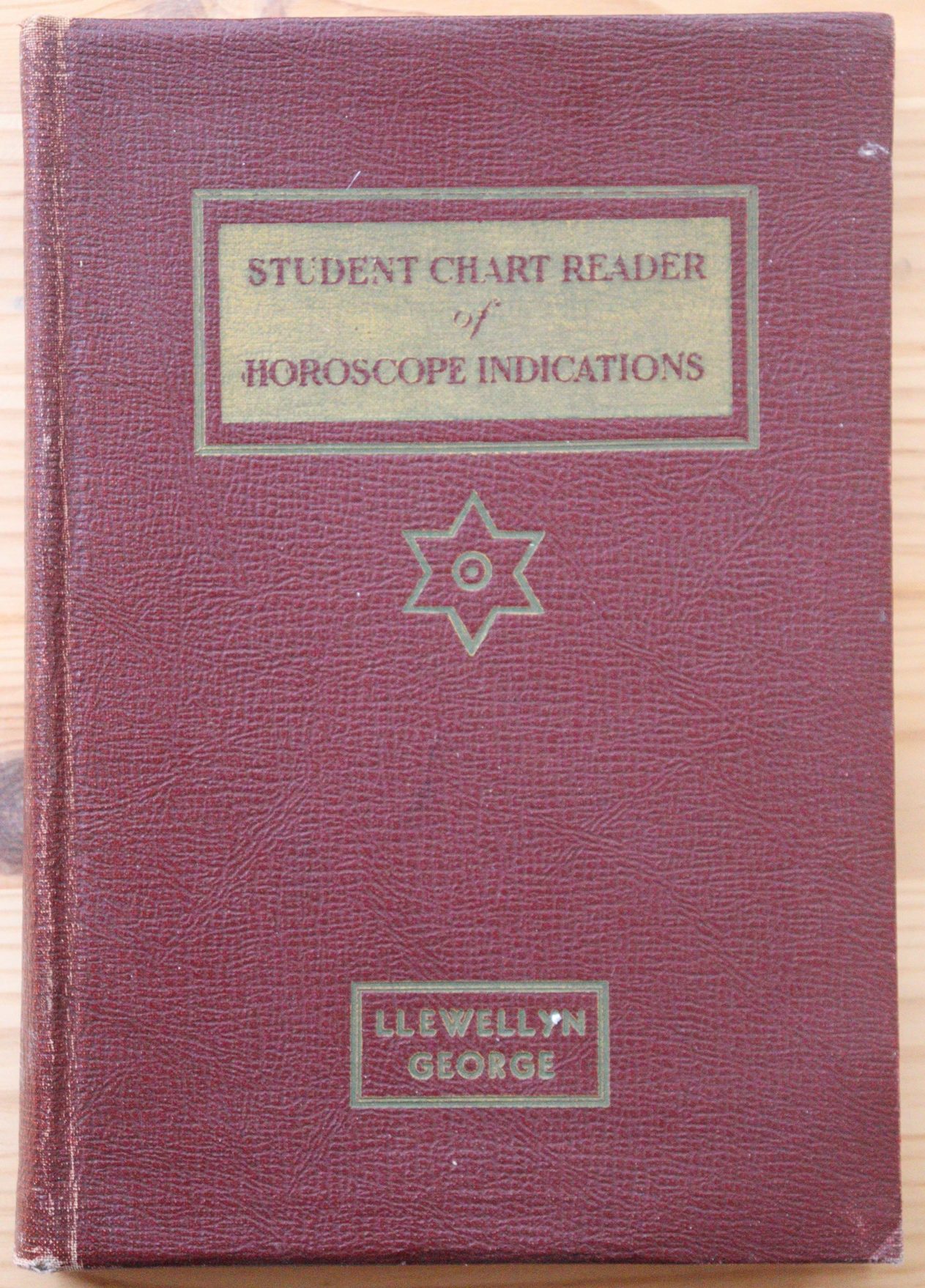 Llewellyn George – Student Chart Reader of Horoscope Indications 1934, Copy 2
