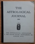 The Astrological Journal Volume 2 Number 2, April 1960, Copy 2