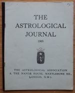 The Astrological Journal Volume 2 Number 3, June 1960