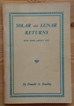 Donald Bradley - Solar and Lunar Returns 1968, Copy 2