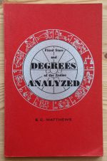 E. C. Matthews - Fixed Stars and Degrees of the Zodiac Analyzed 1968, Copy 3