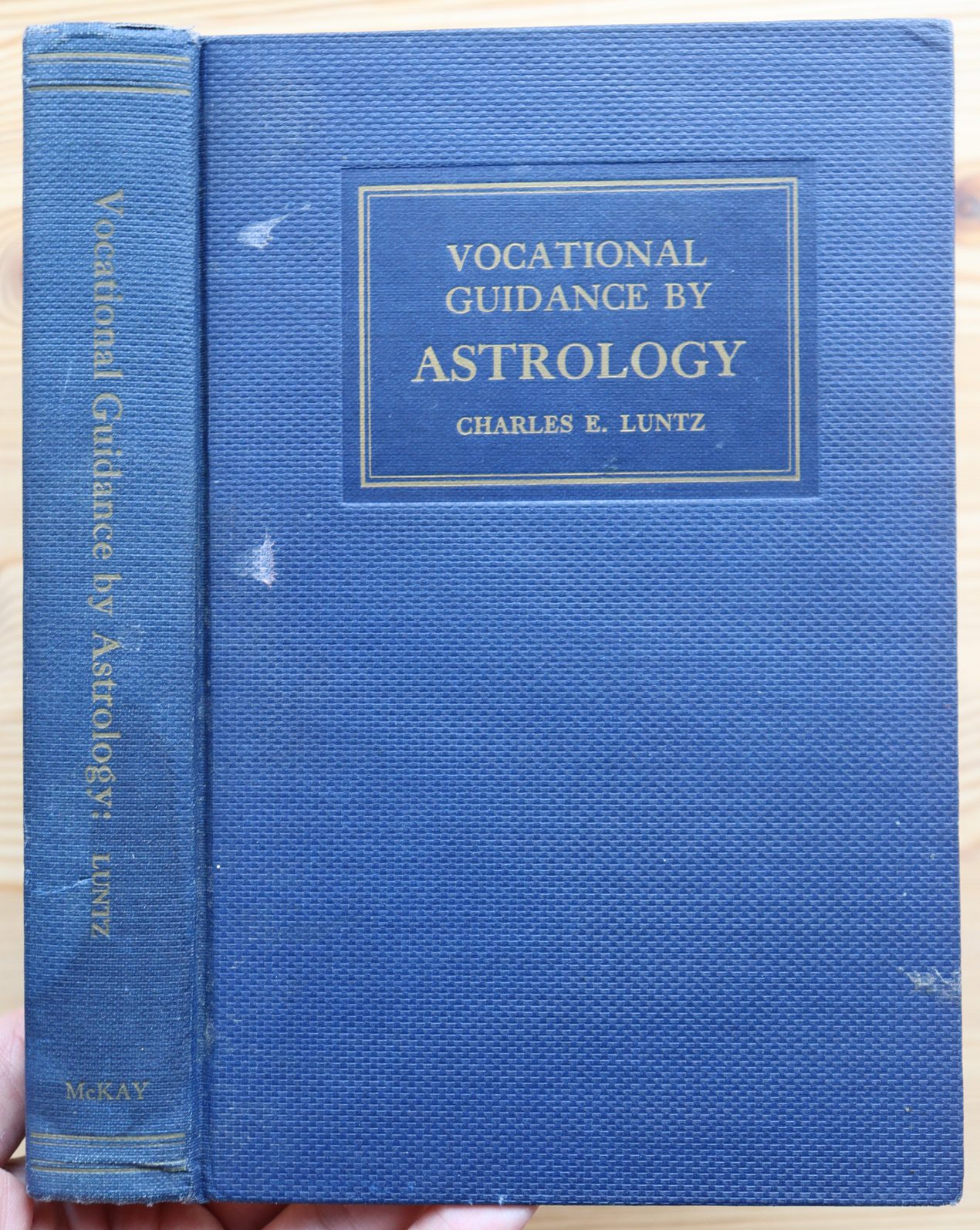 Charles E. Luntz - Vocational Guidance by Astrology 1942, Copy 2