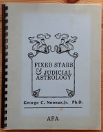 George C. Noonan - Fixed Stars and Judicial Astrology 1997