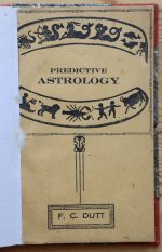 Fakir Chandra Dutt - Predictive Astrology 1938