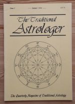 The Traditional Astrologer Magazine Issue 5, Summer 1994, Copy 1