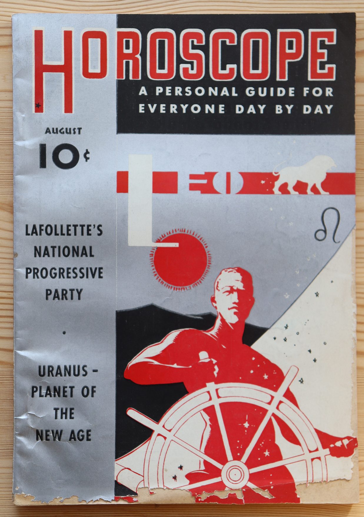 Dell Horoscope Magazine August 1938