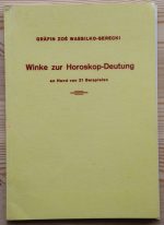 Zoe Wassilko-Serecki - Winke zur Horoskop-Deutung c. 1960