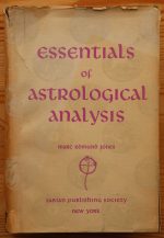 Marc Edmund Jones - Essentials of Astrological Analysis 1960, Copy 4