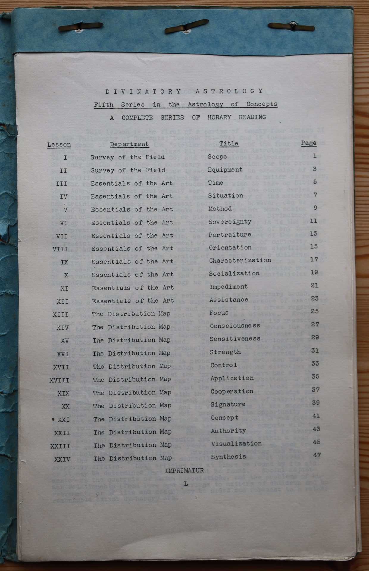 Marc Edmund Jones – Lecture-Lessons: Divinatory Astrology & Symbolical Astrology, 1930-1931 - Image 2