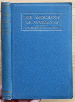 Charles Carter - The Astrology of Accidents 1932 ASSOCIATION COPY
