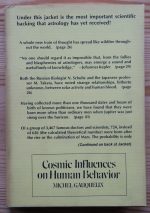 Michel Gauquelin - Cosmic Influences on Human Behaviour 1973, Copy 4