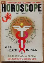 Dell Horoscope Magazine November 1965 INCOMPLETE