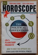 Dell Horoscope Magazine August 1968