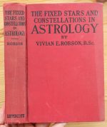 Vivian Robson - The Fixed Stars and Constellations in Astrology 1931, Copy 6