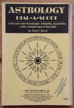 Elbert Wade - Astrology Dial-a-Scope 1970 (Book and Device)