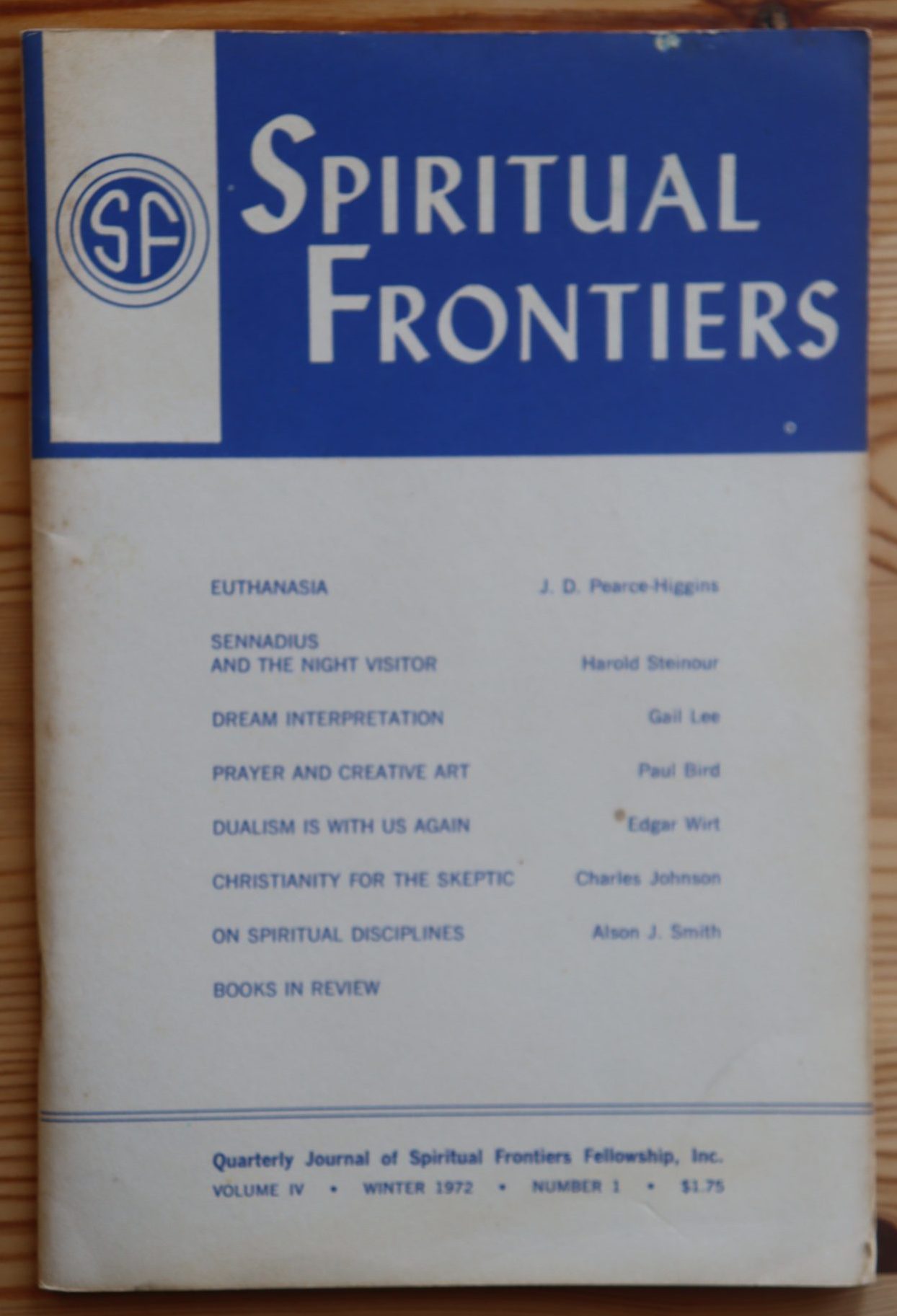 Spiritual Frontiers Magazine Lot of 13, 1971-1974 - Image 4