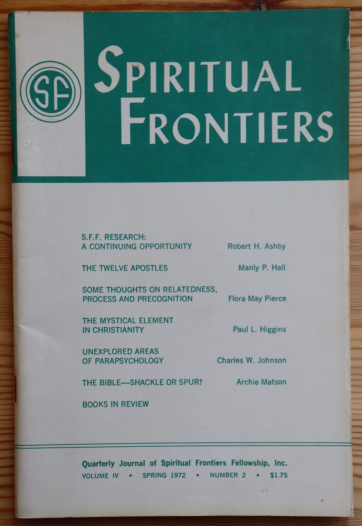 Spiritual Frontiers Magazine Lot of 13, 1971-1974 - Image 5